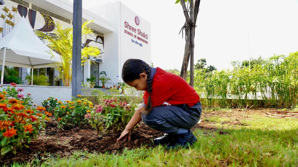 Early Years joyful classroom design at SSI Ambaji with play-based learning spaces for preschool to grade 3