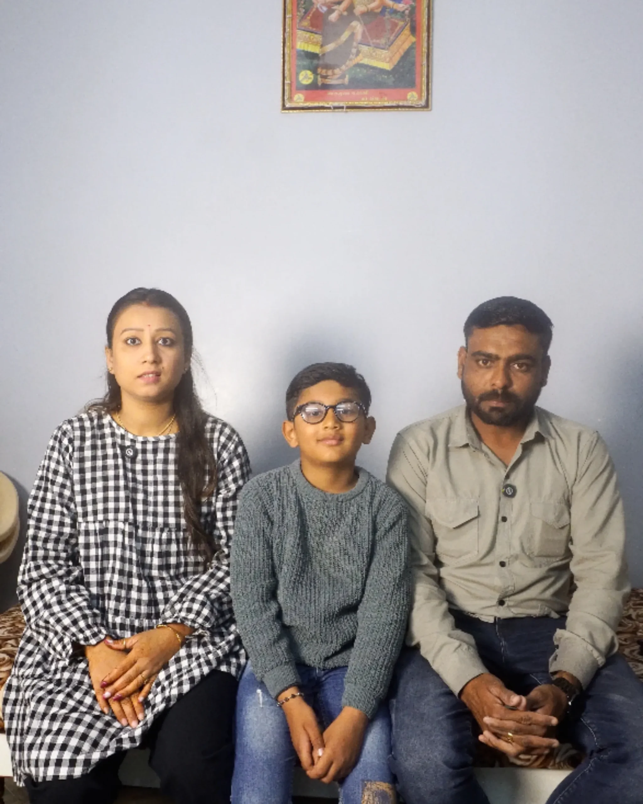 Family Portrait Mother Father Son Testimonies