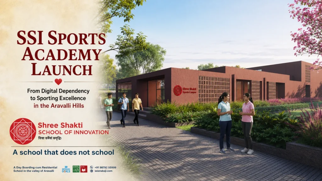 SSI Sports Academy Launch: From Digital Dependency to Sporting Excellence in the Aravalli Hills