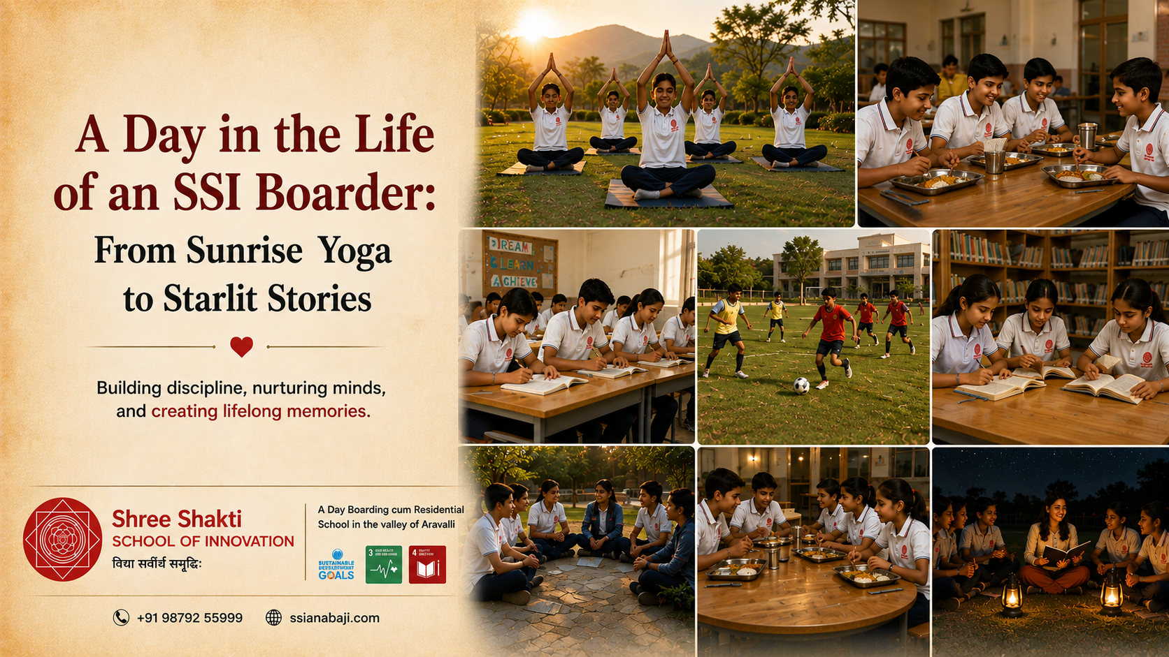 A Day in the Life of an SSI Boarder- From Sunrise Yoga to Starlit Stories
