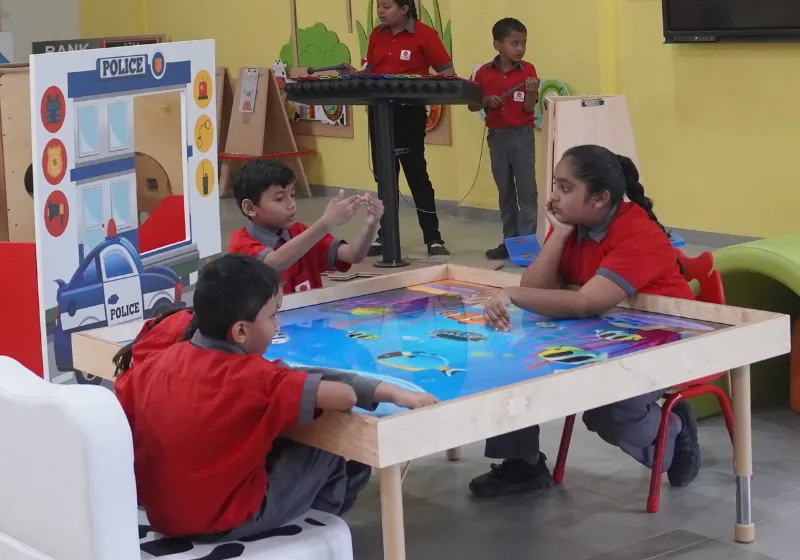 Digital audio-visual teaching aids at SSI