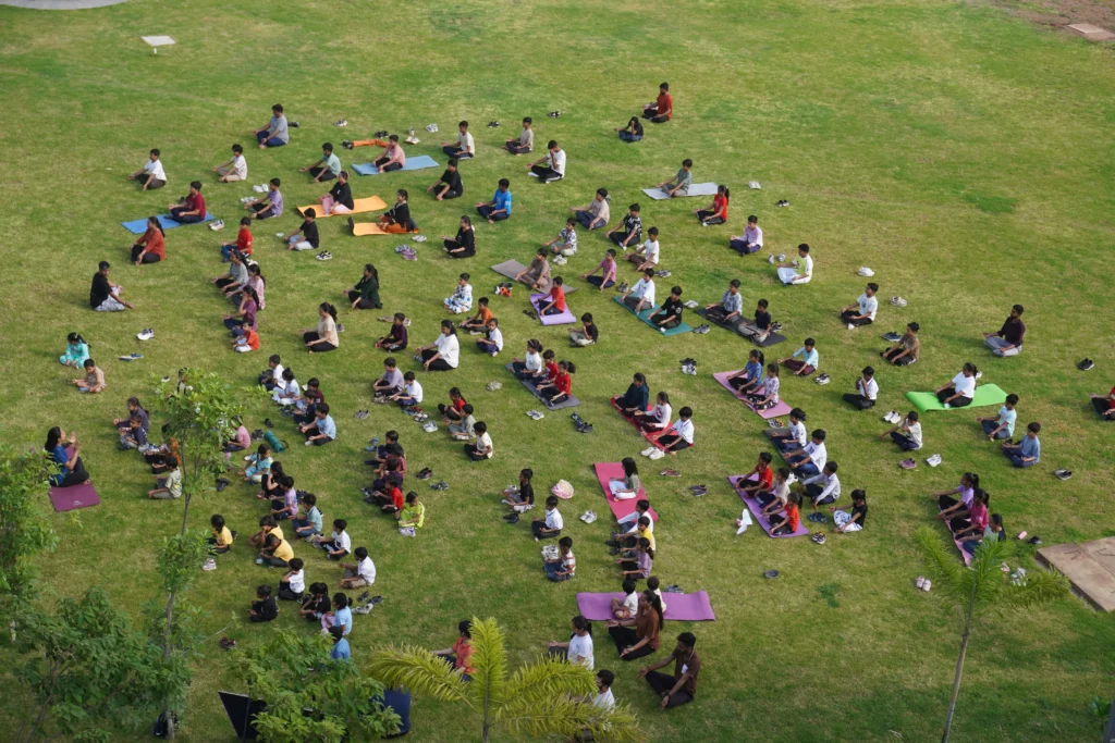 International Yoga Day at SSI: A Morning of Calm, Focus, and Self-Discovery